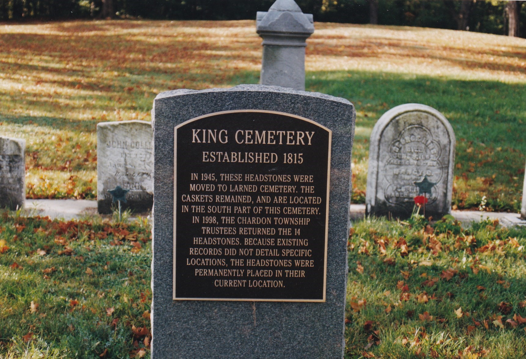king cemetery